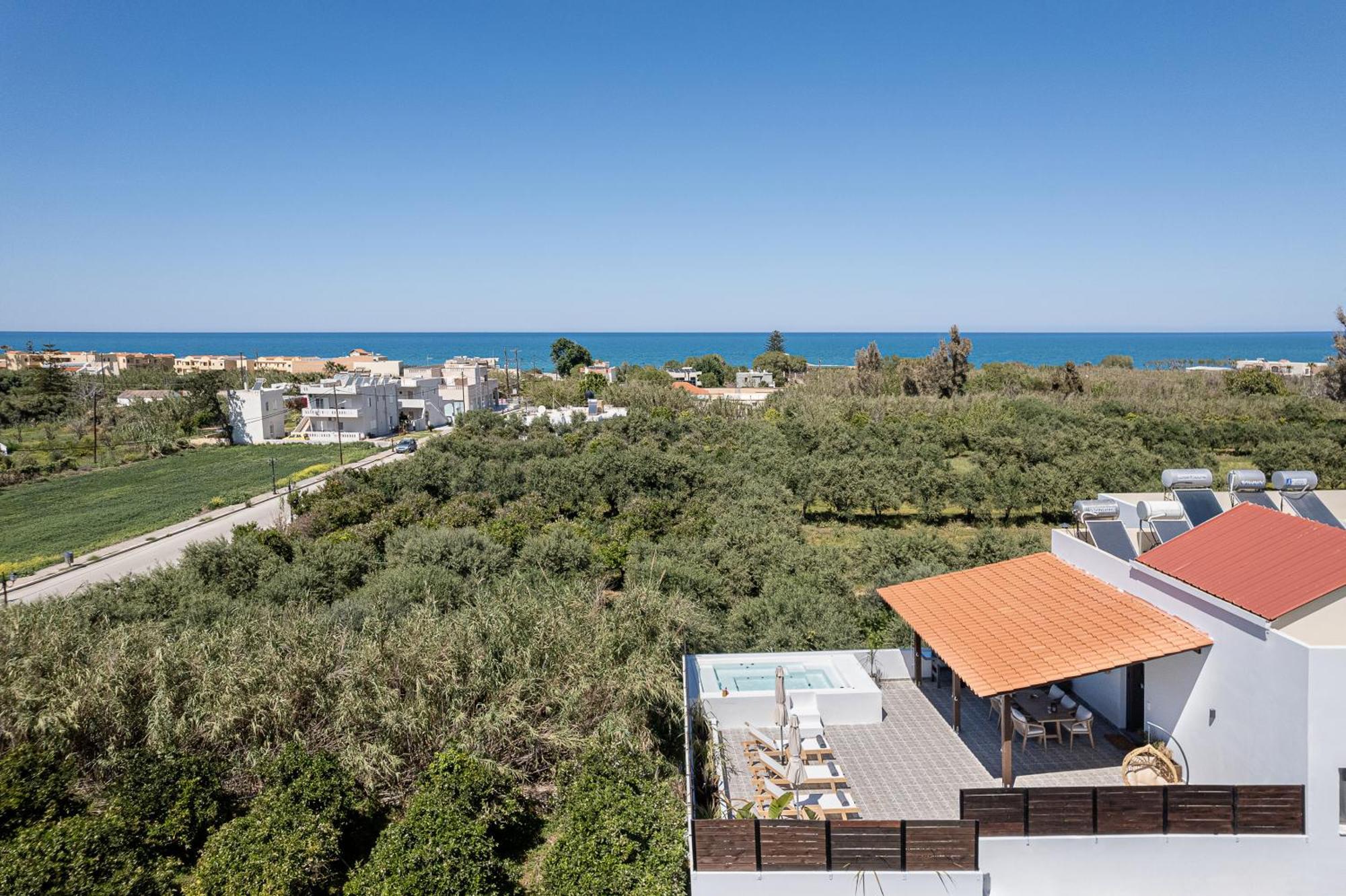 חאניה Sol Luxury Apartment - Close To The Beach With A Private Mini Pool מראה חיצוני תמונה