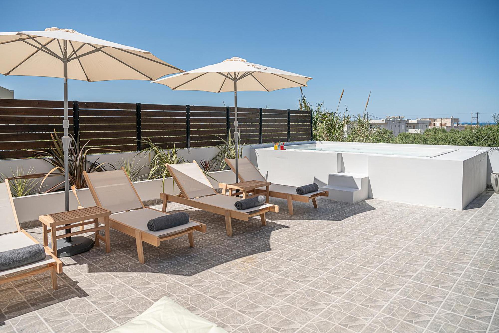 חאניה Sol Luxury Apartment - Close To The Beach With A Private Mini Pool מראה חיצוני תמונה