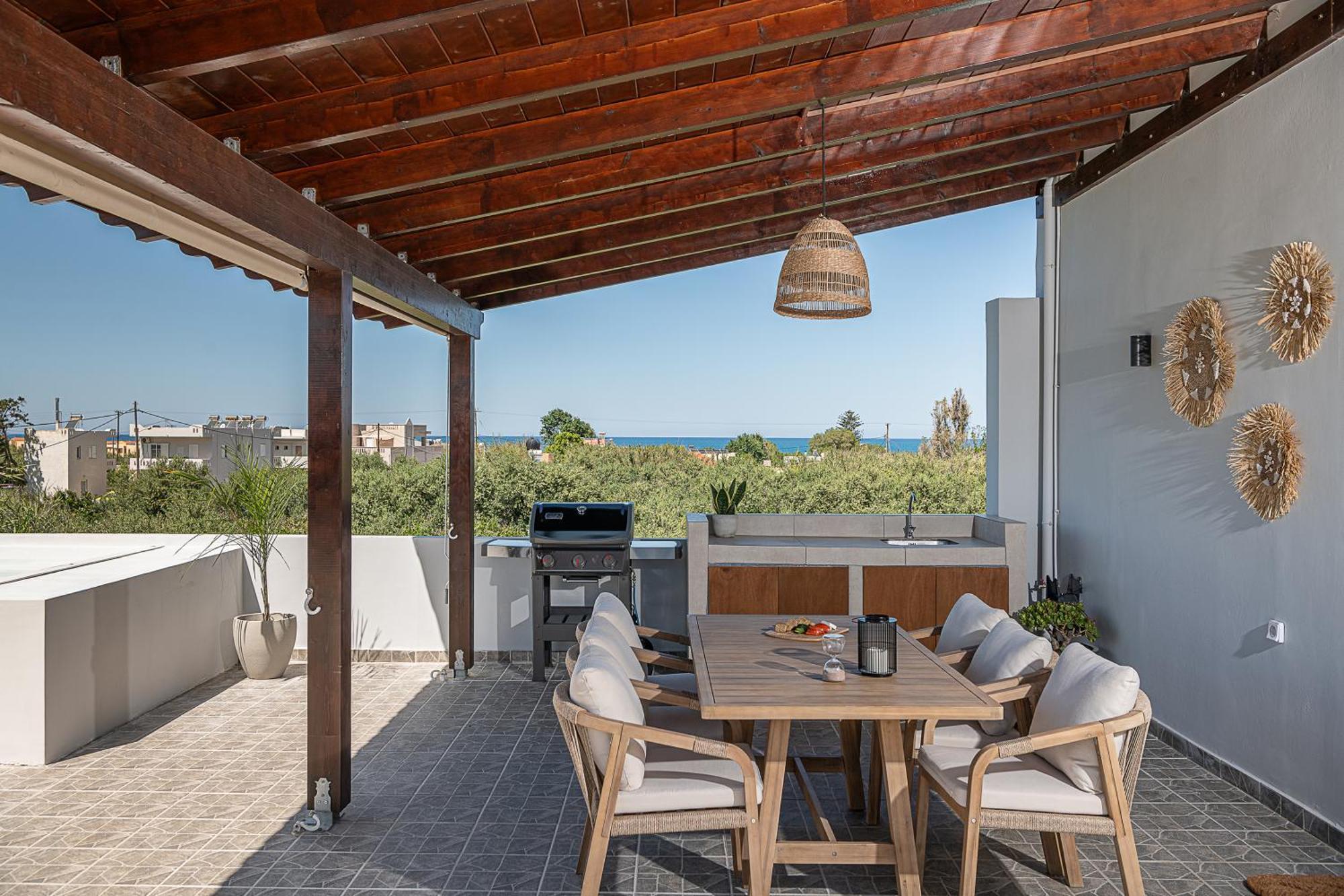 חאניה Sol Luxury Apartment - Close To The Beach With A Private Mini Pool מראה חיצוני תמונה